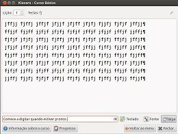 Klavaro - Curso de Digitação - Mundo Ubuntu