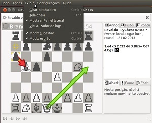 Clique para ampliar PyChess - Jogo de Xadrez