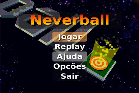 Neverball - Jogo 3D de Inclinação do Chão