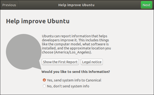 coleta dados ubuntu1804lts