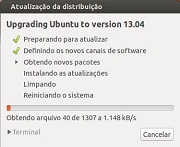 Atualização para o Ubuntu 13.04