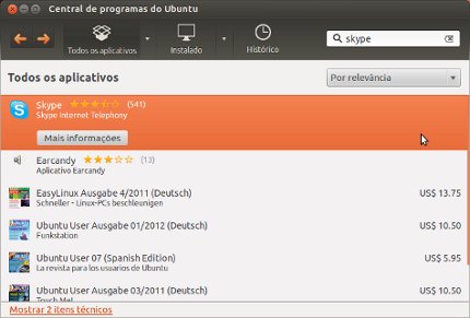 Skype 4.0 no Ubuntu 12.04